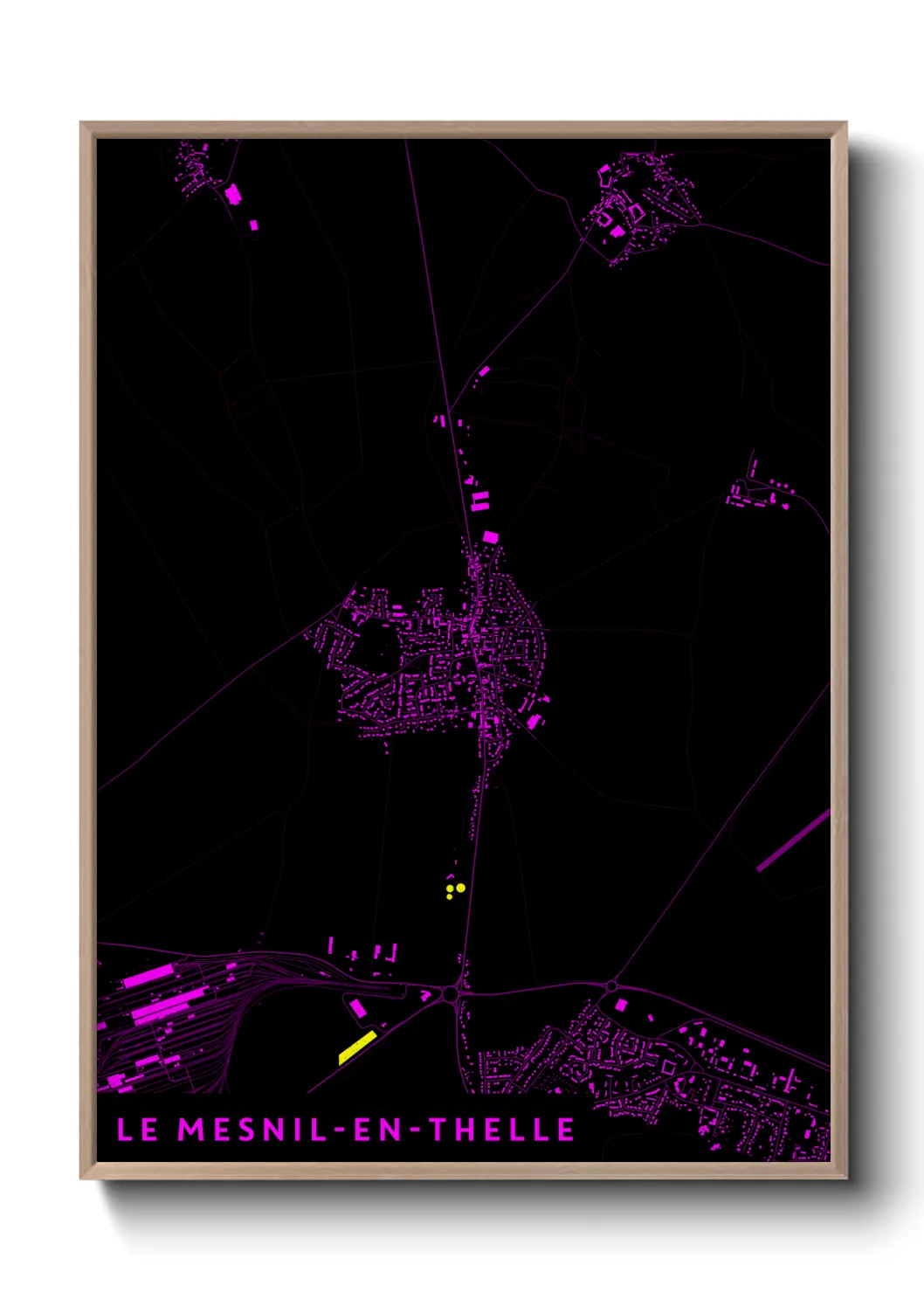 Un poster carteLe Mesnil-en-Thelle