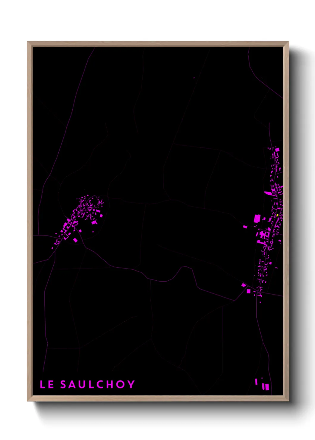 Un poster carteLe Saulchoy