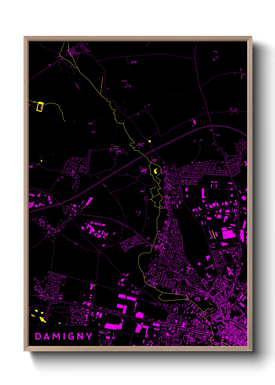 Un poster carteDamigny