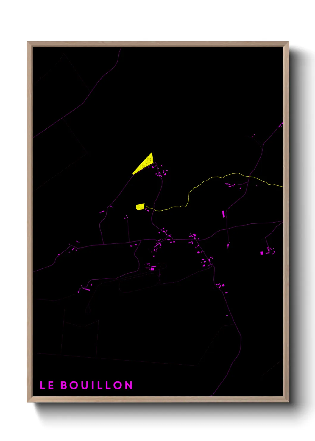 Un poster carteLe Bouillon