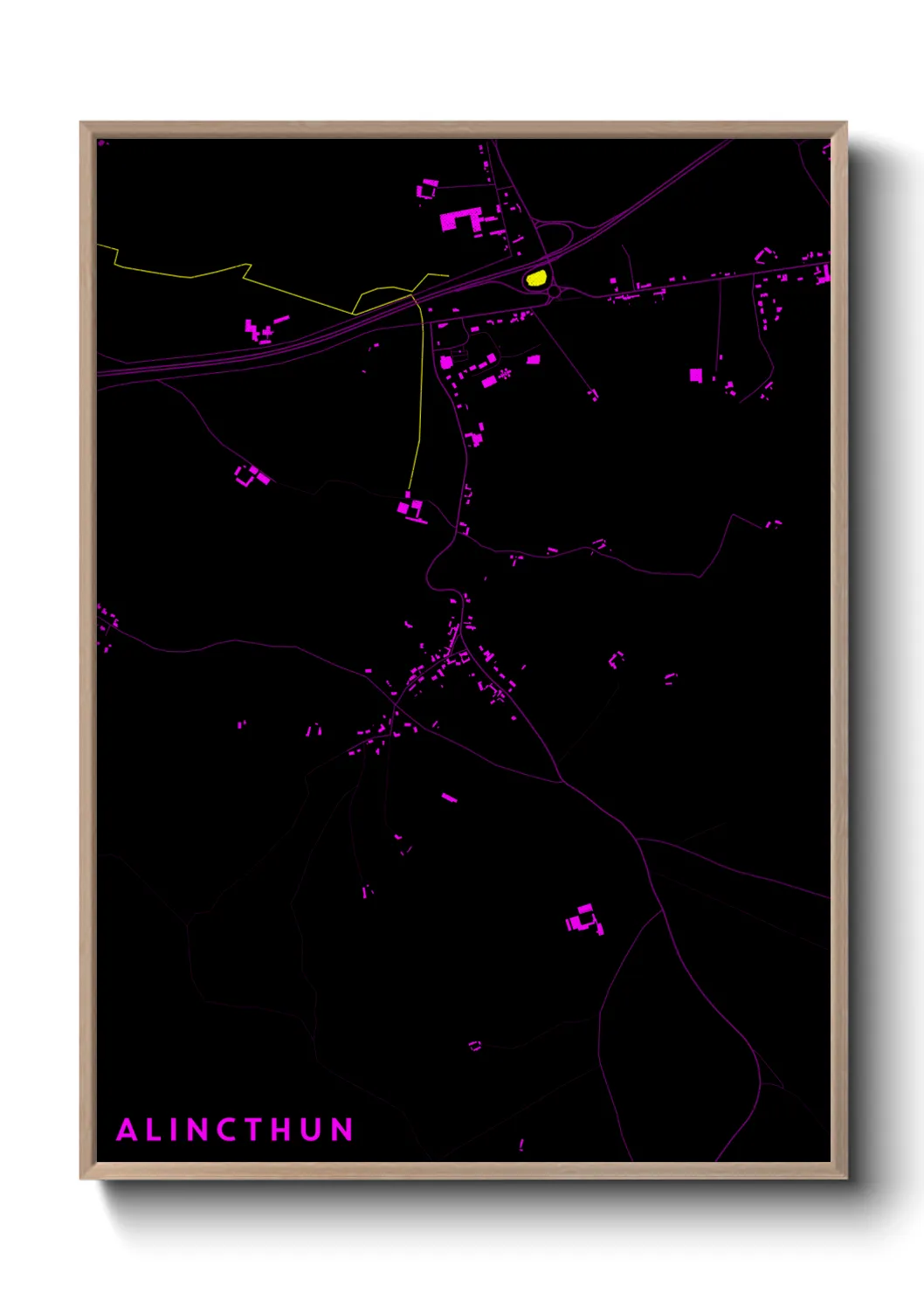 Un poster carteAlincthun