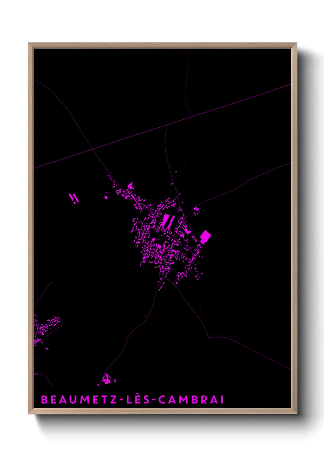 Un poster carteBeaumetz-lès-Cambrai