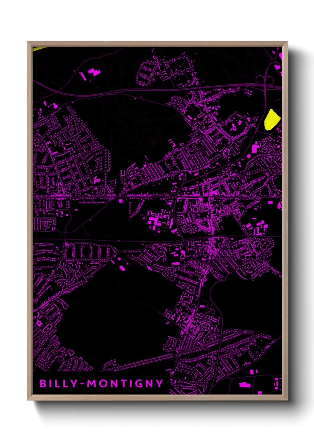 Un poster carteBilly-Montigny
