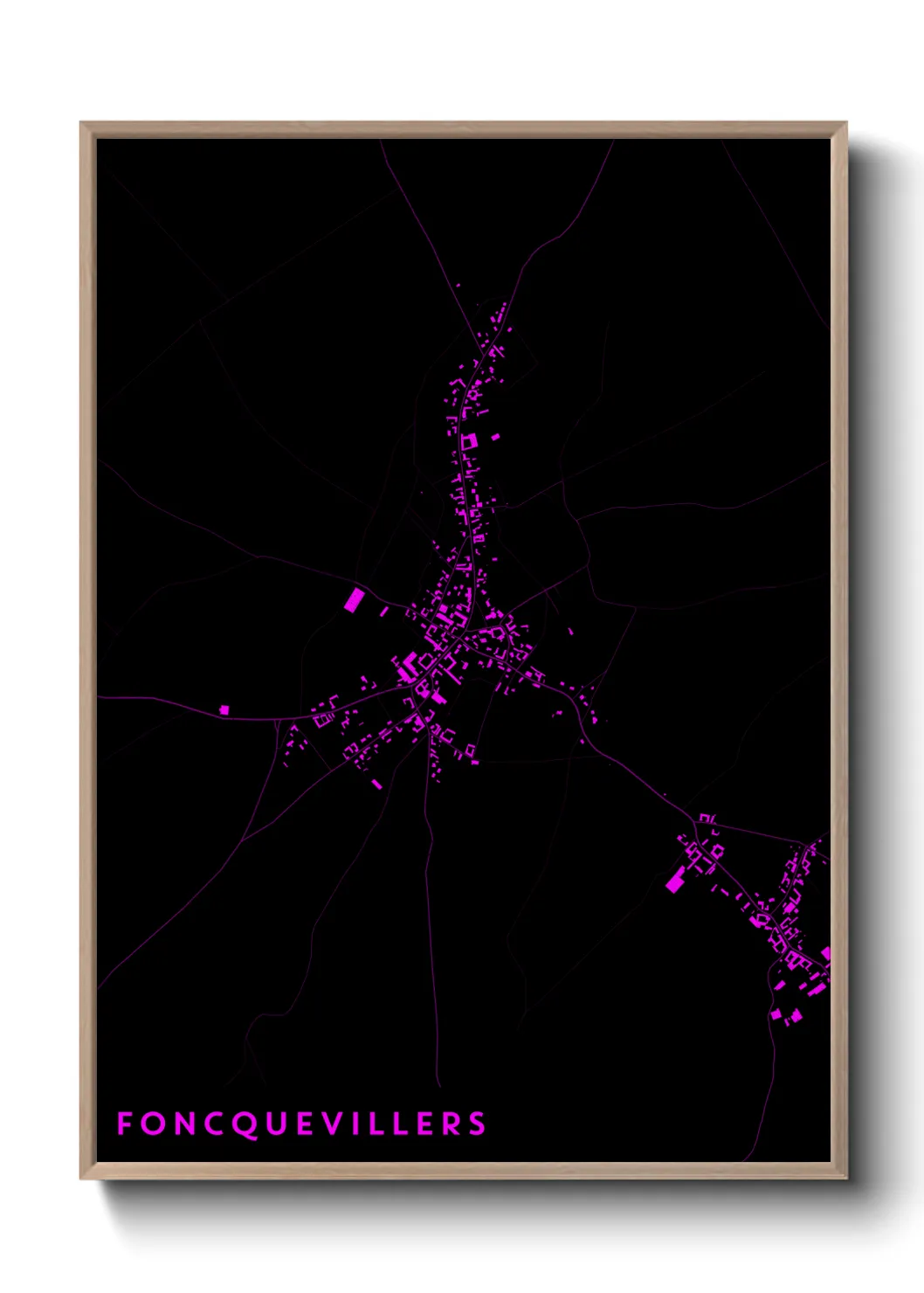 Un poster carteFoncquevillers