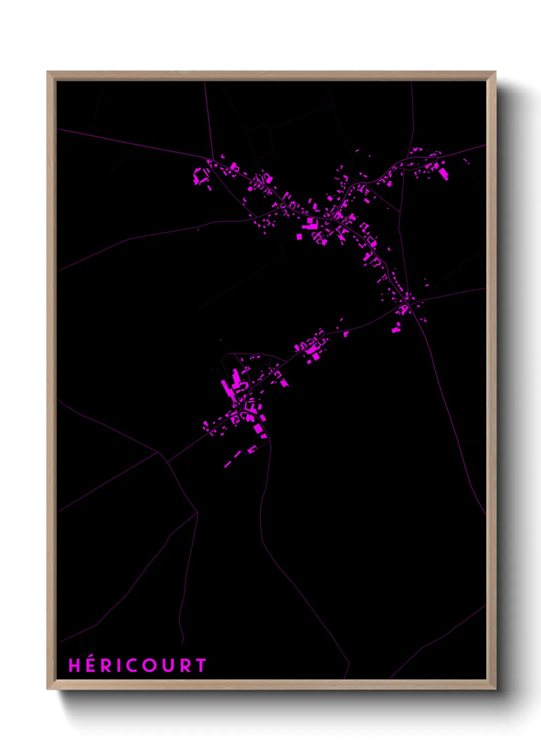 Un poster carteHéricourt