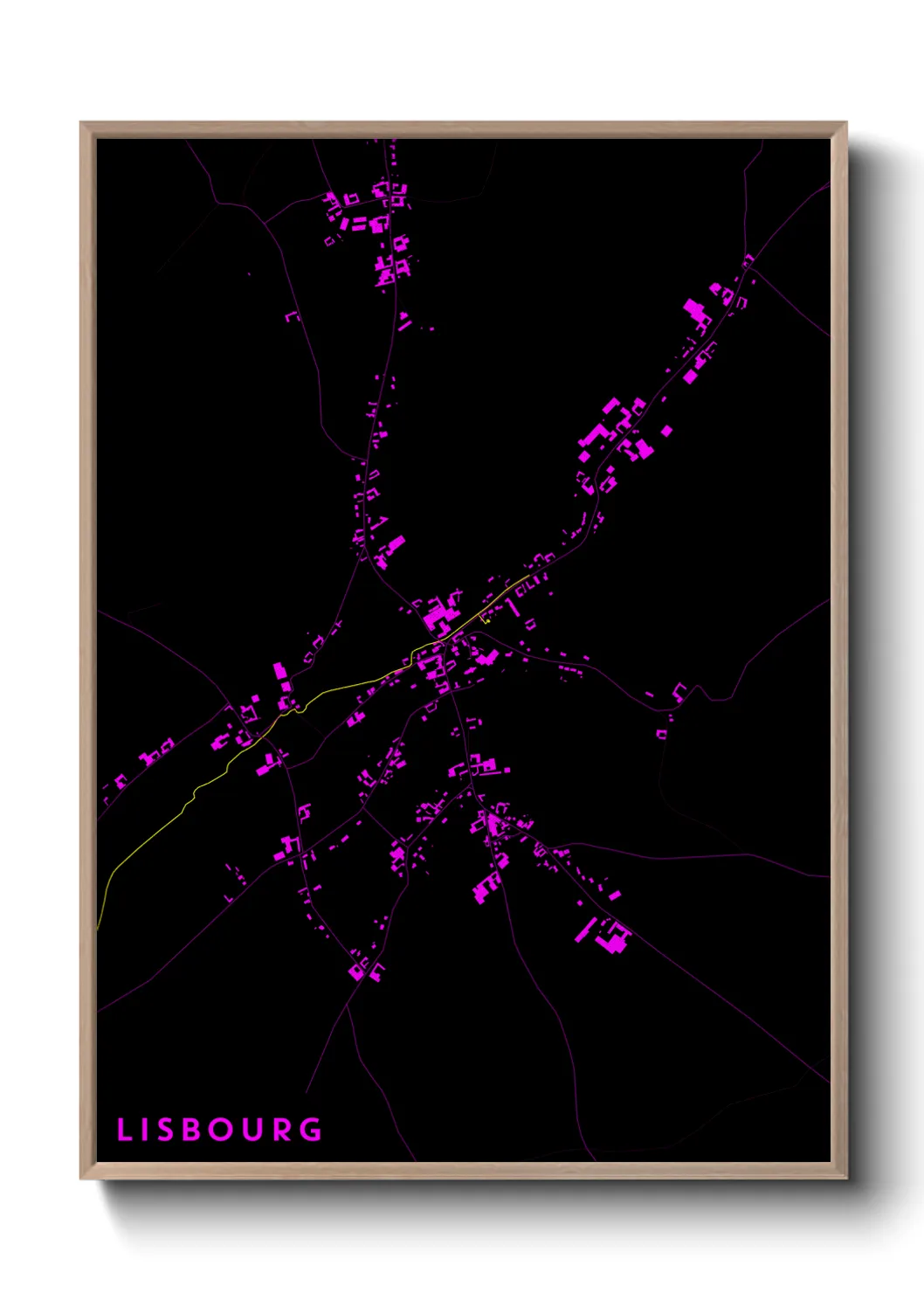 Un poster carteLisbourg