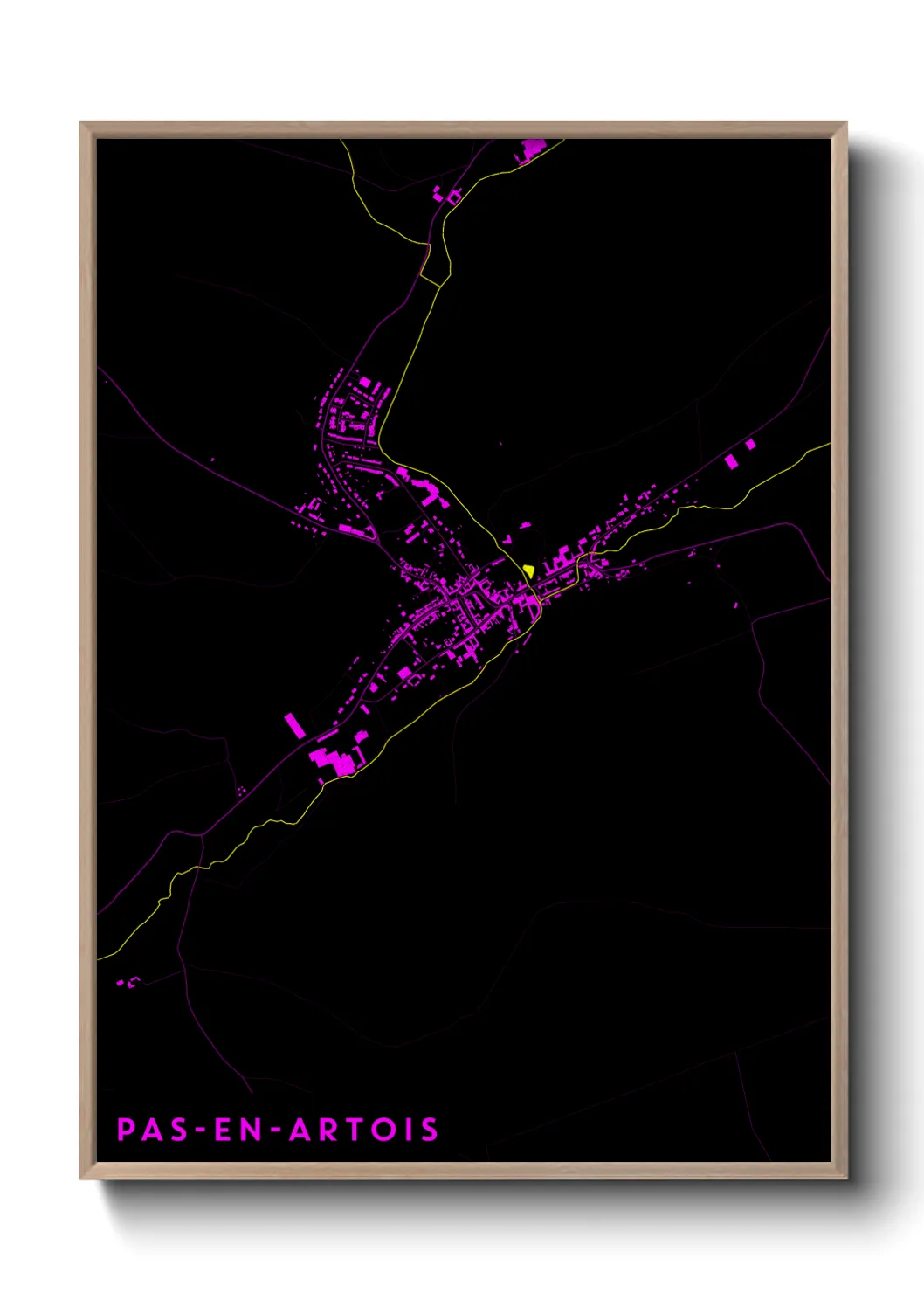 Un poster cartePas-en-Artois