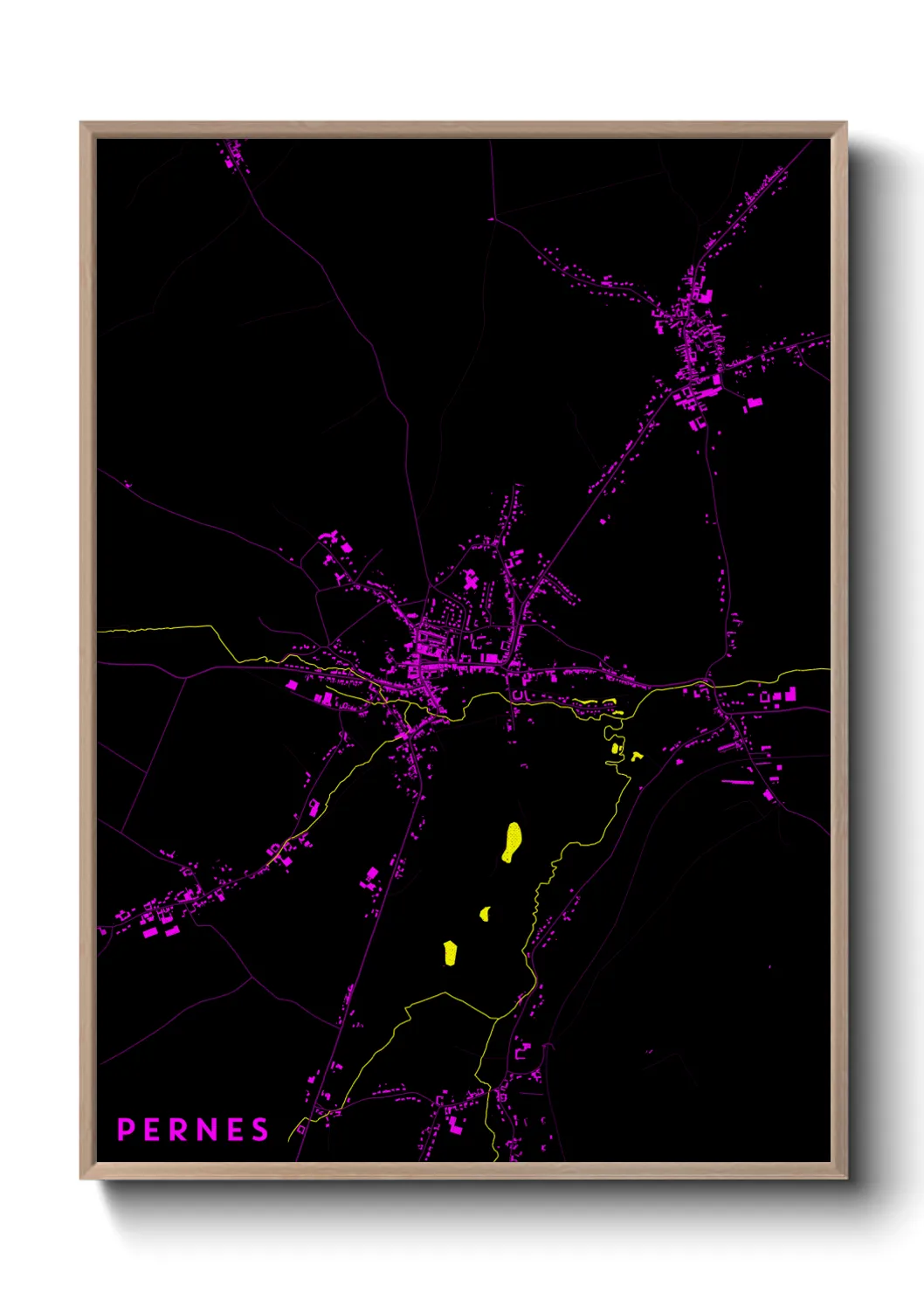 Un poster cartePernes