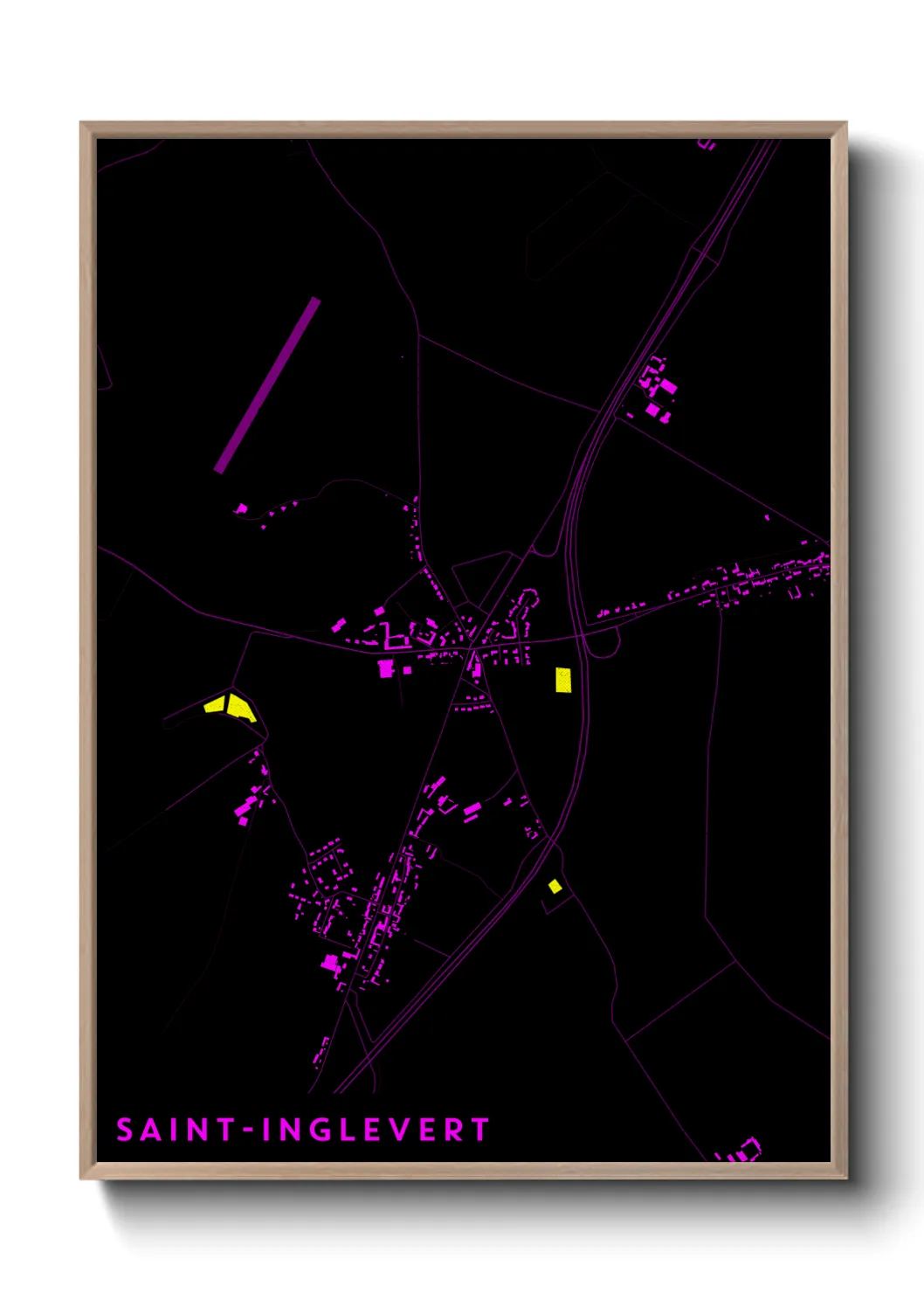 Un poster carteSaint-Inglevert