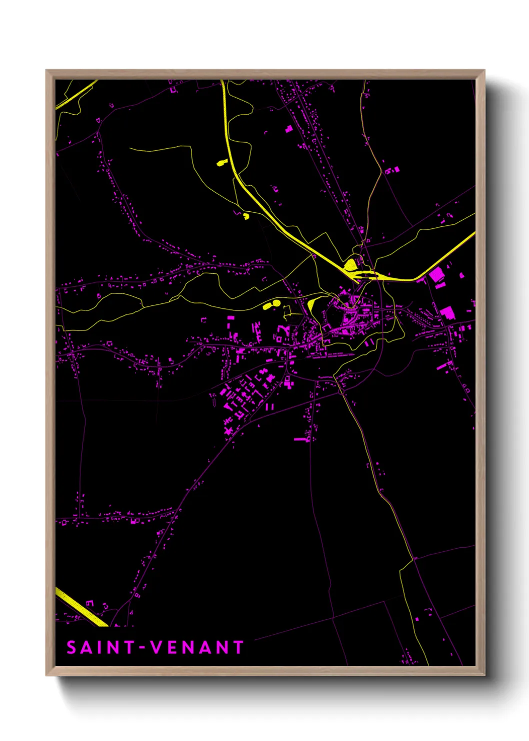 Un poster carteSaint-Venant
