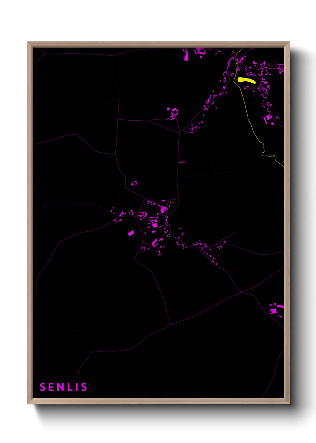 Un poster carteSenlis