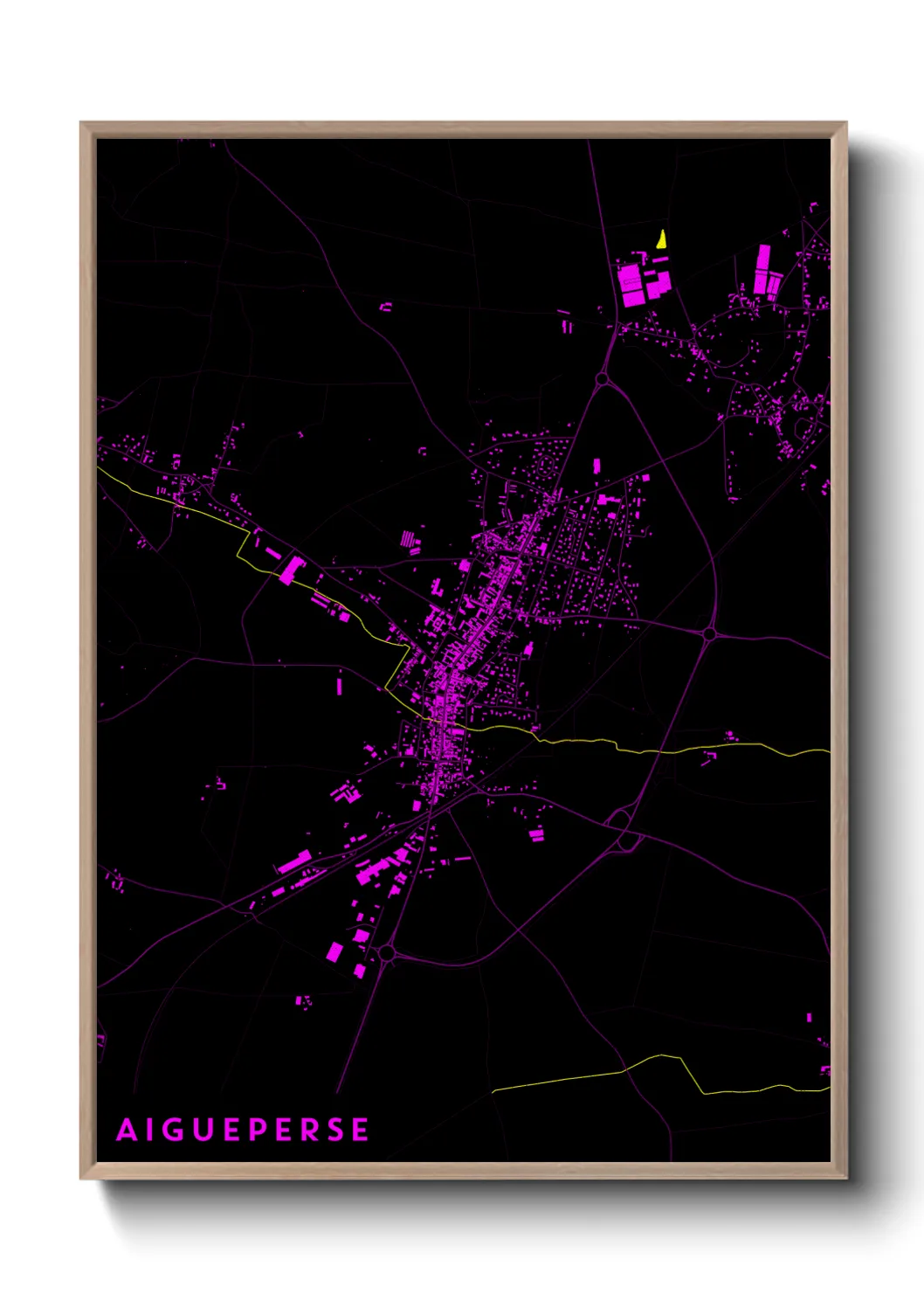 Un poster carteAigueperse