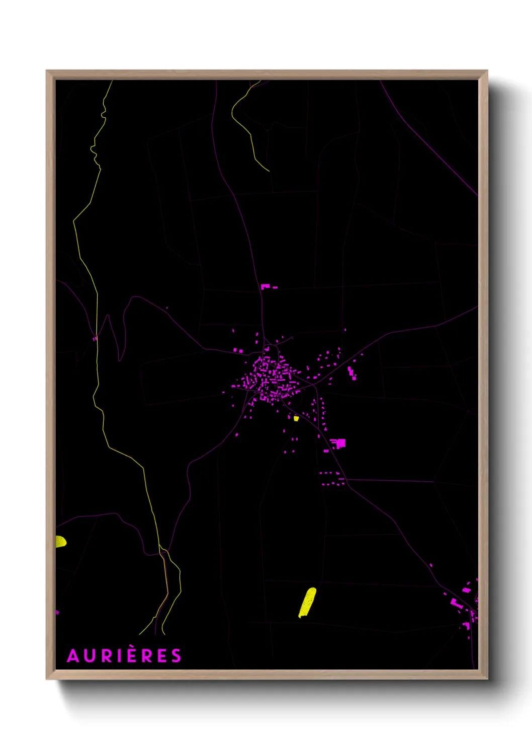 Un poster carteAurières
