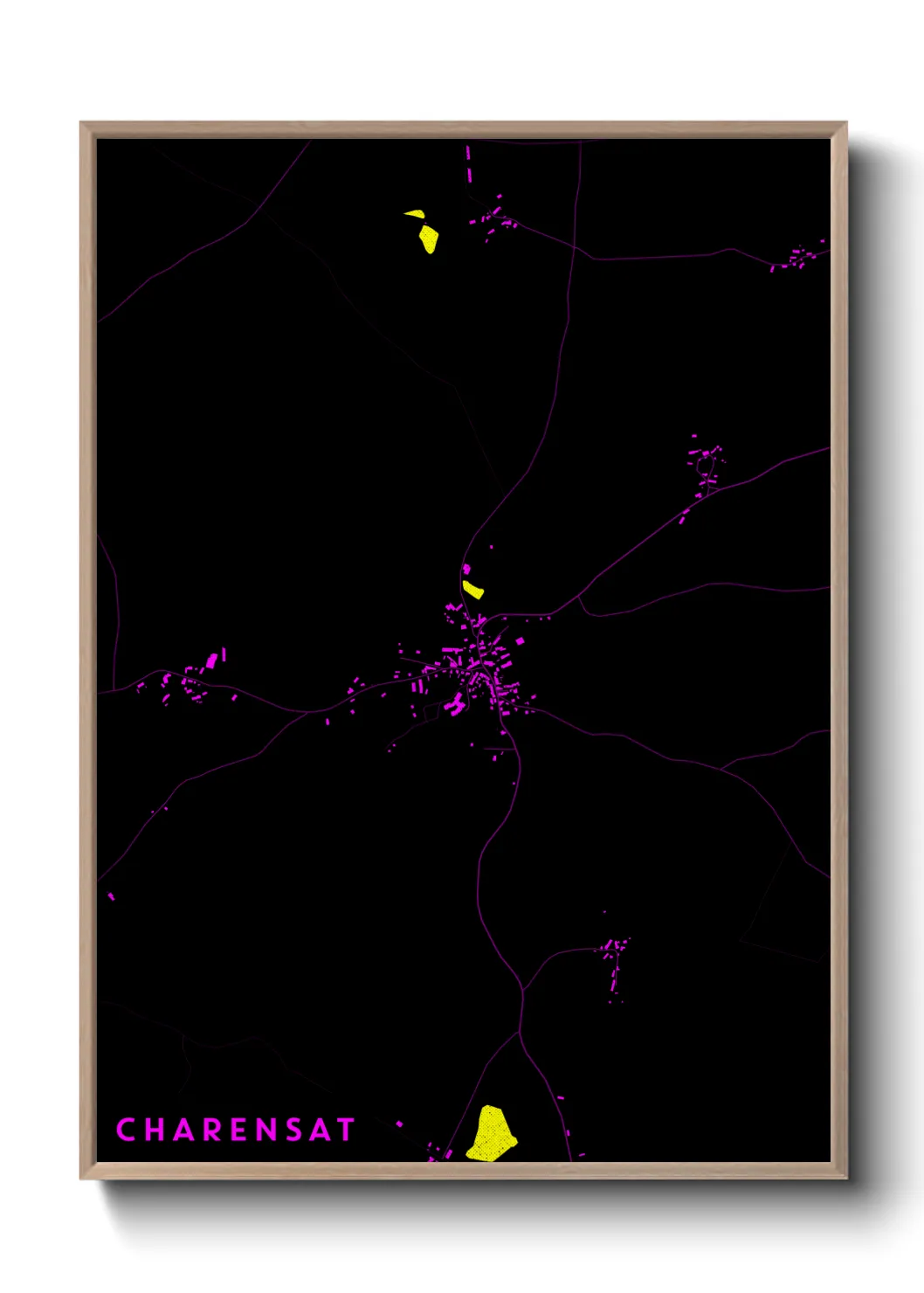 Un poster carteCharensat