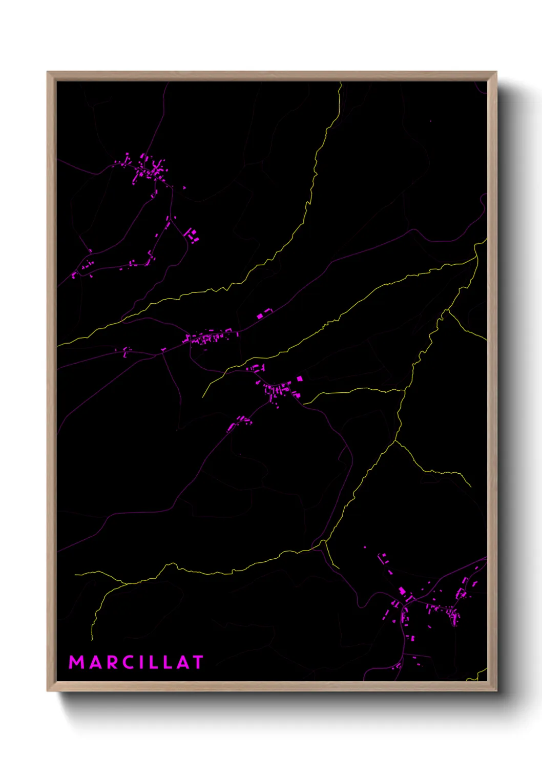 Un poster carteMarcillat