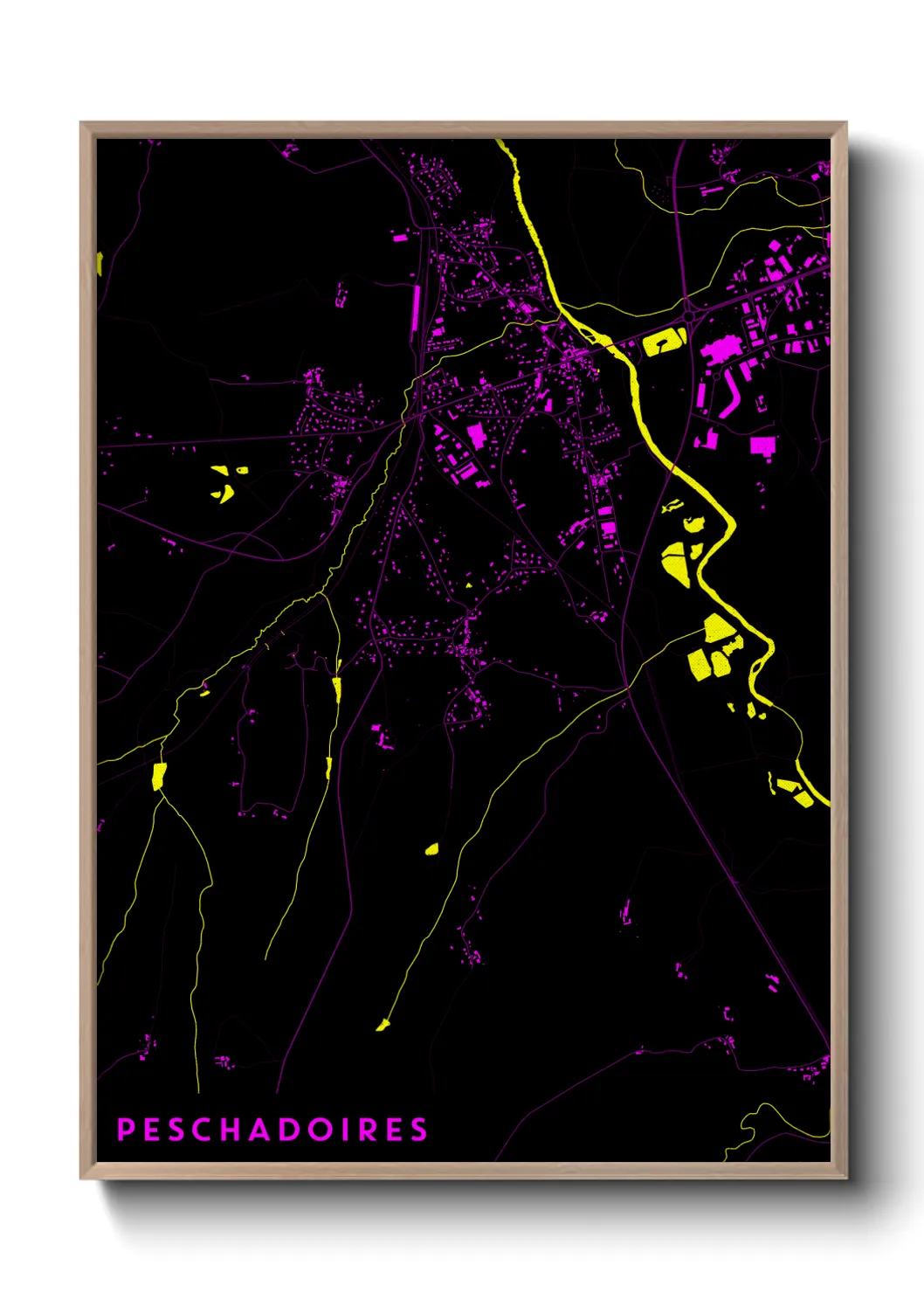 Un poster cartePeschadoires