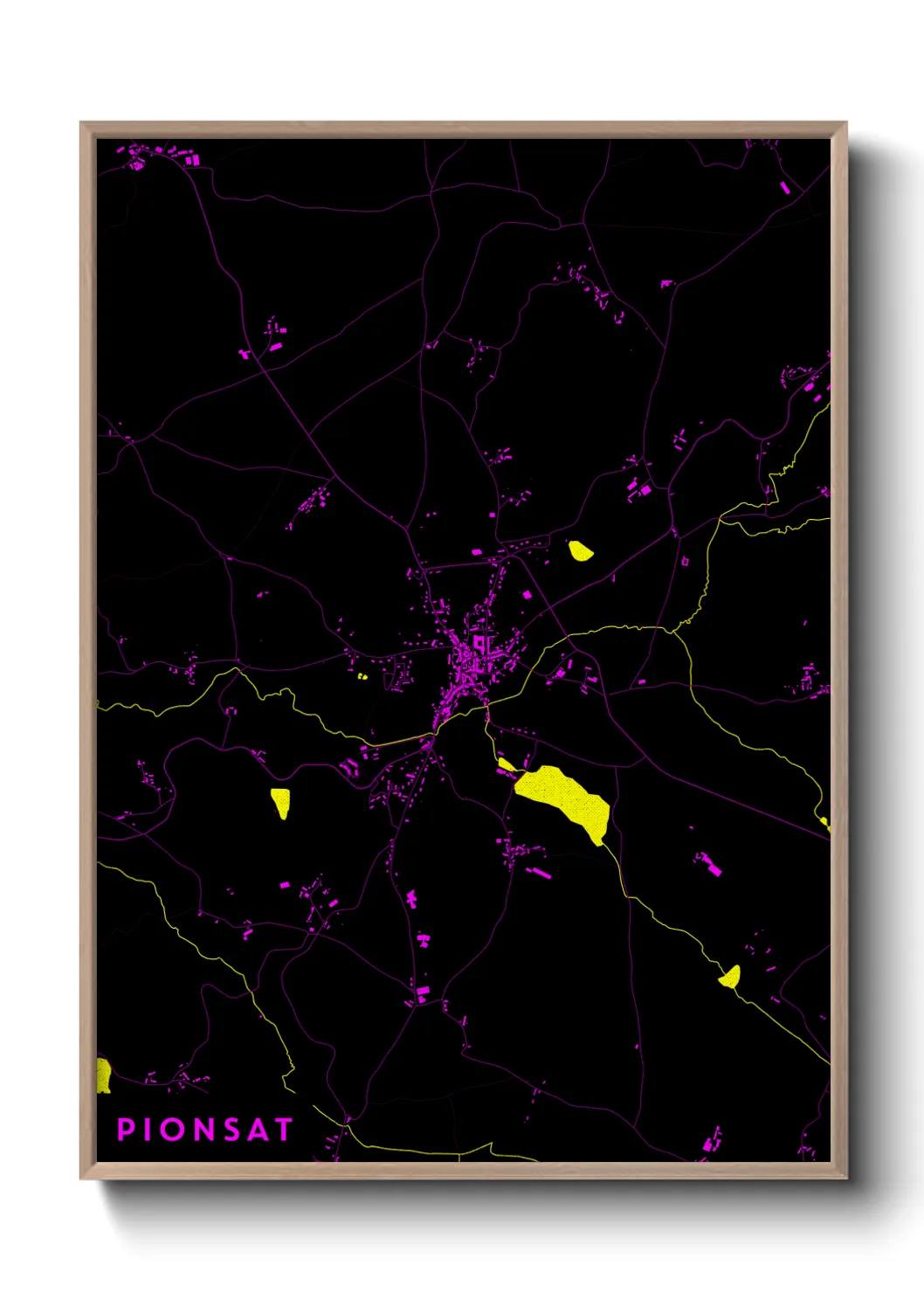 Un poster cartePionsat