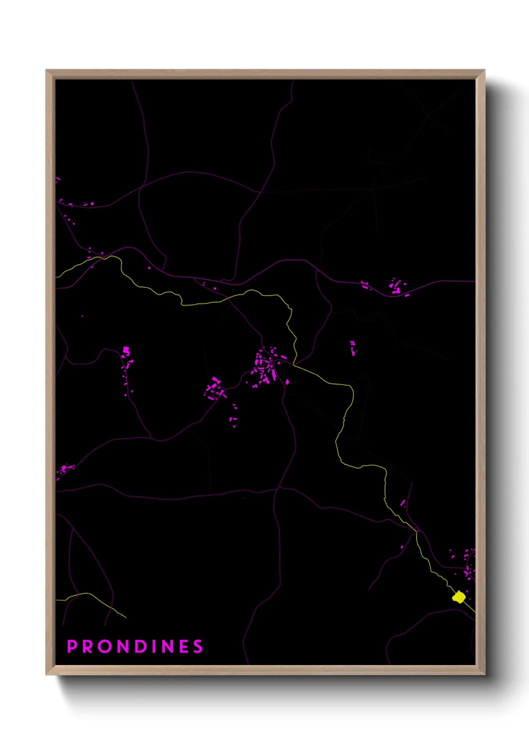 Un poster carteProndines