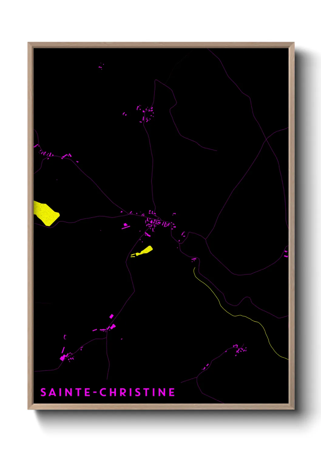 Un poster carteSainte-Christine