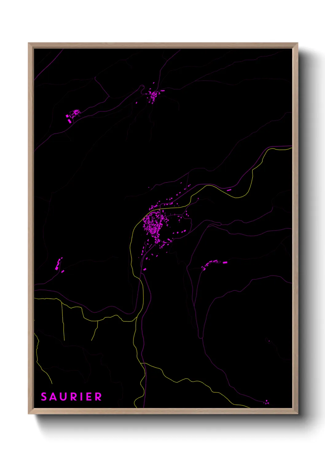 Un poster carteSaurier