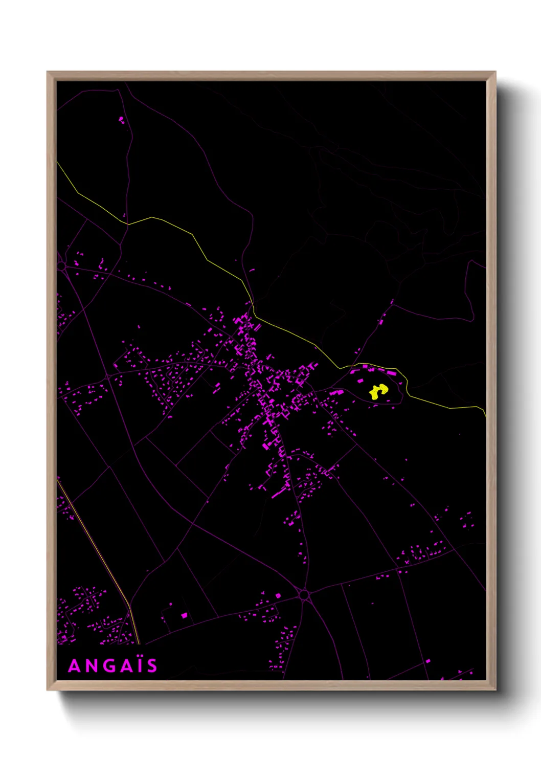 Un poster carteAngaïs