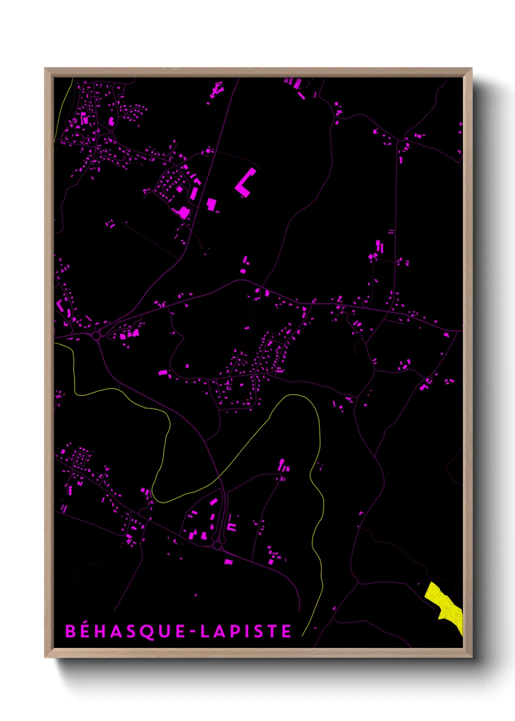 Un poster carteBéhasque-Lapiste