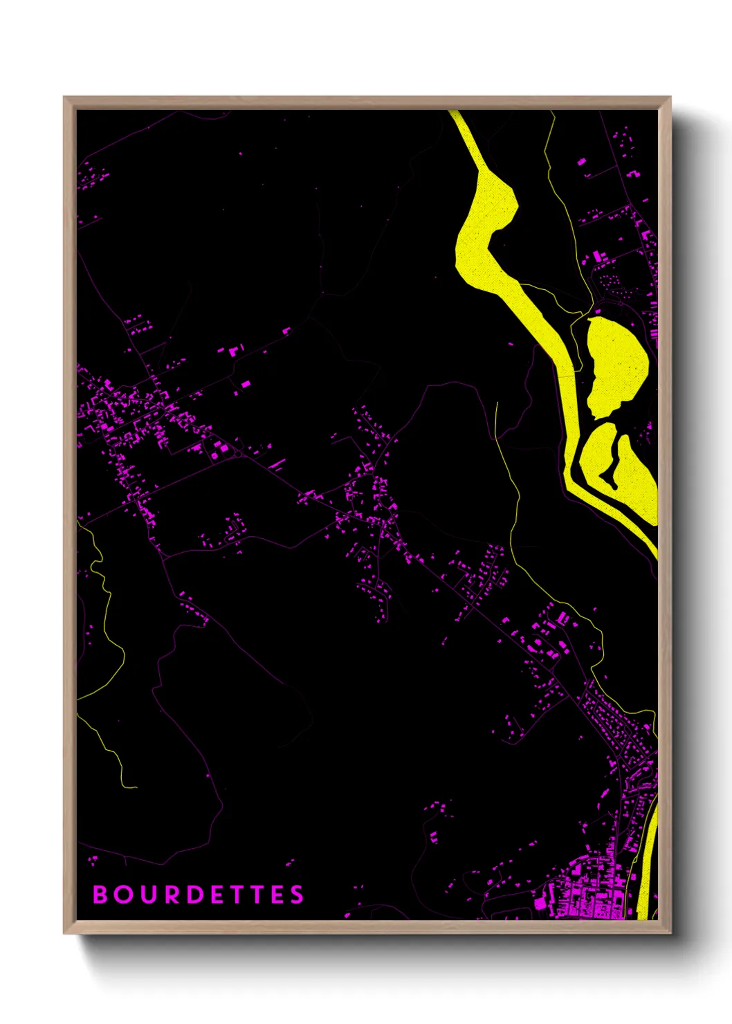Un poster carteBourdettes
