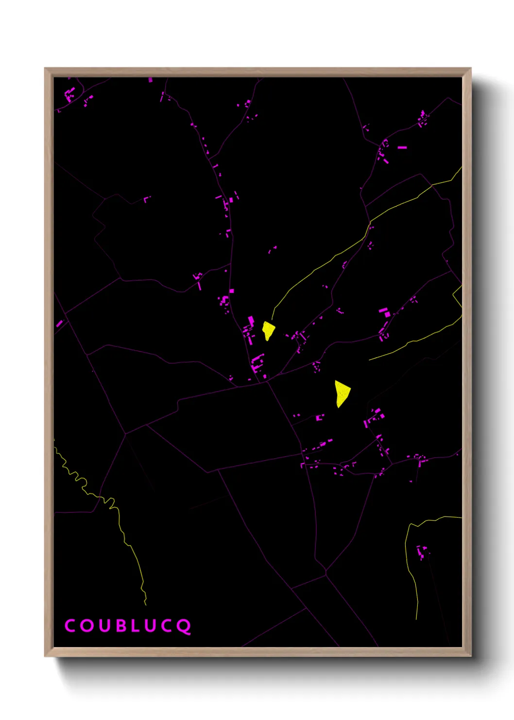 Un poster carteCoublucq