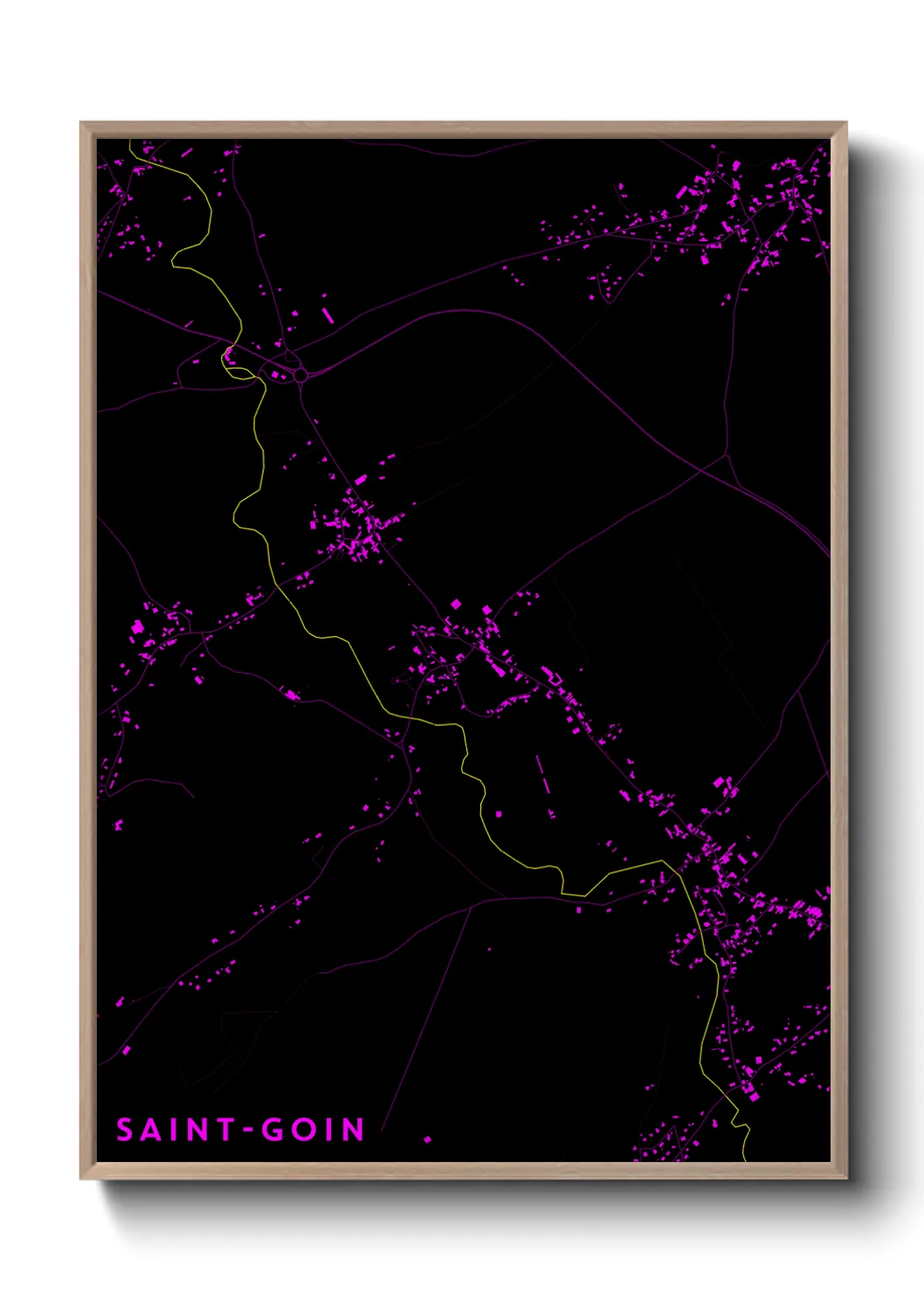 Un poster carteSaint-Goin