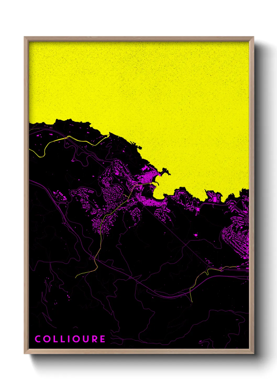 Un poster carteCollioure