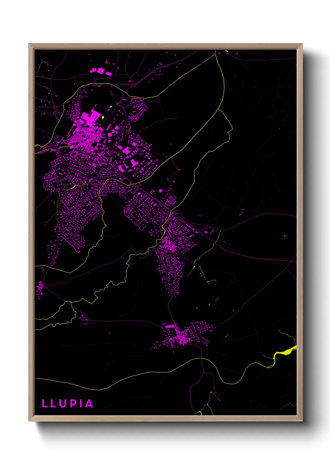 Un poster carteLlupia