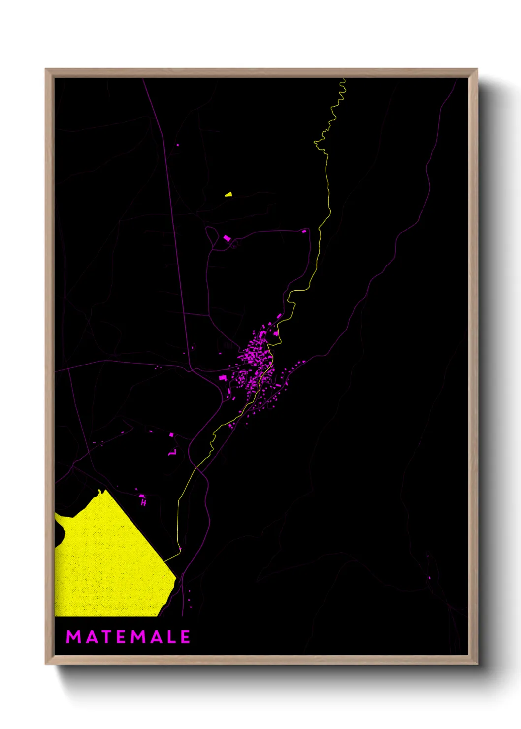 Un poster carteMatemale