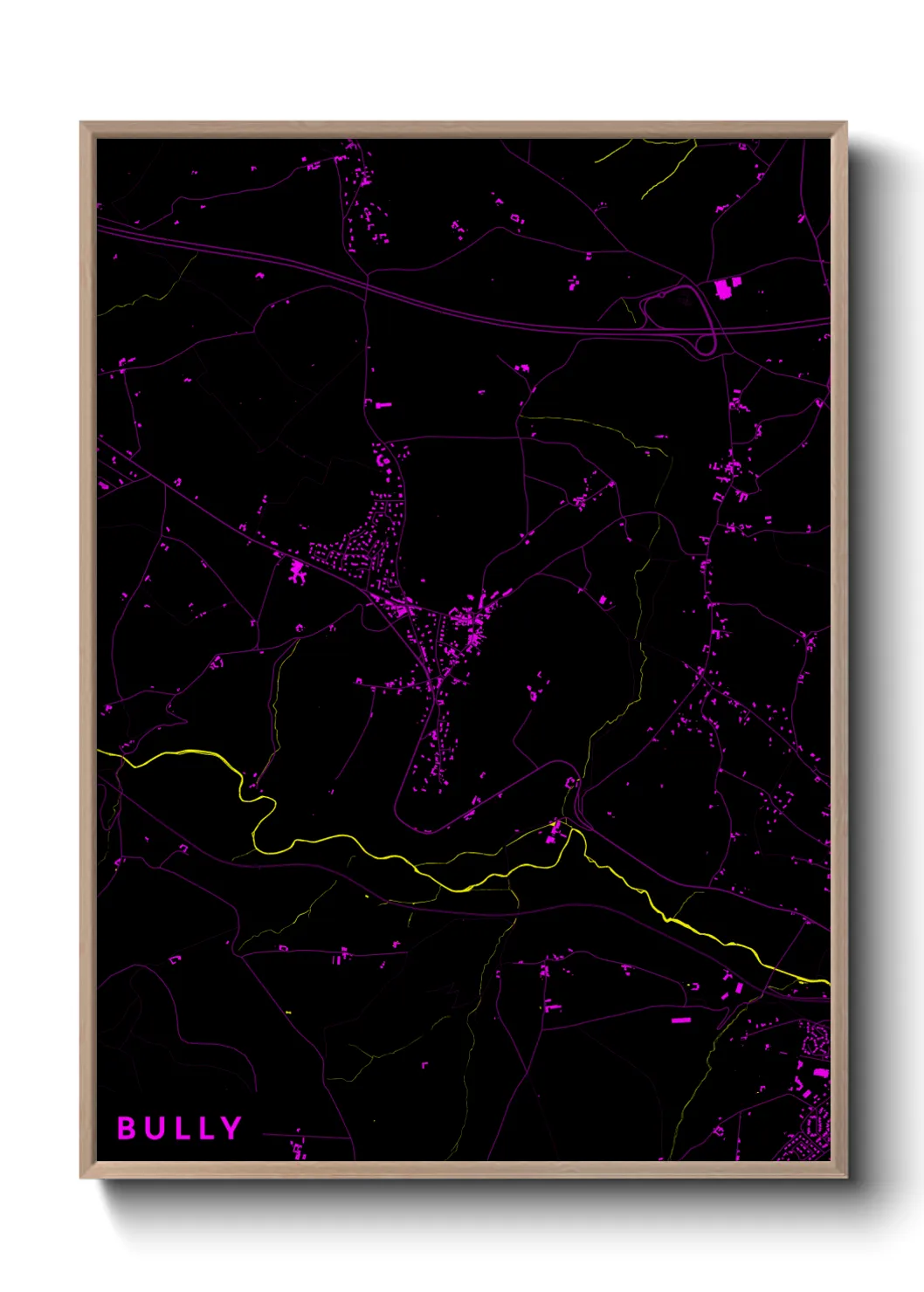 Une affiche de carte sur Bully