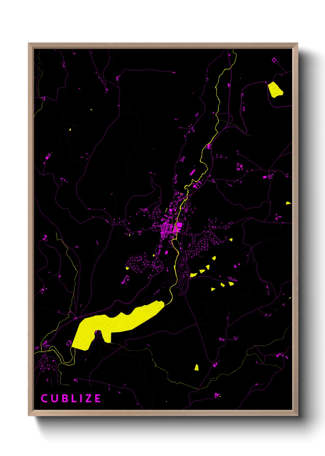 Un poster carteCublize