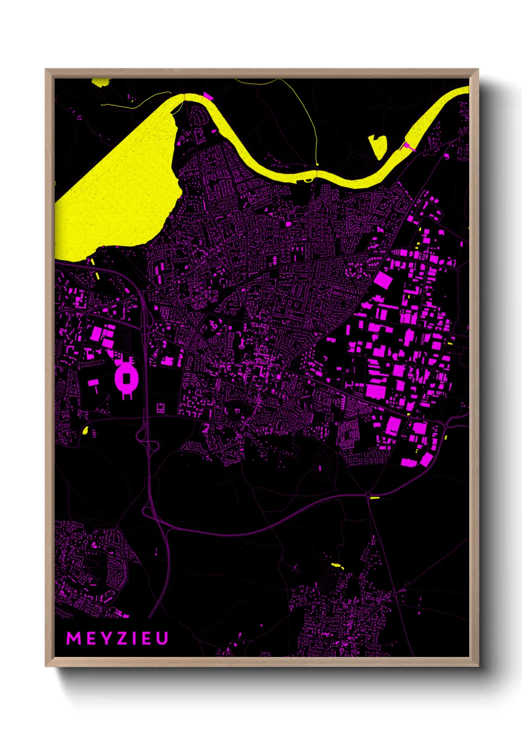 Un poster carteMeyzieu