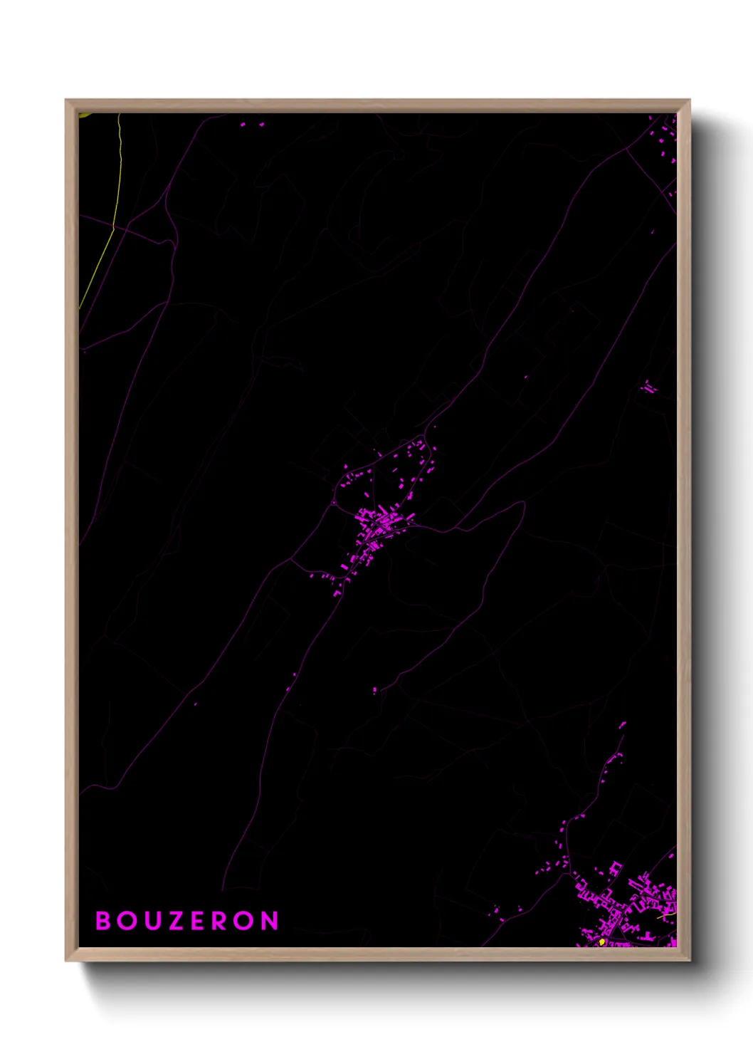 Un poster carteBouzeron