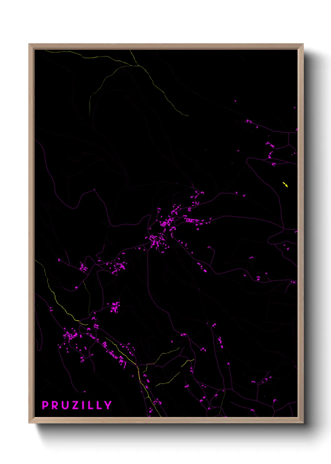 Un poster cartePruzilly