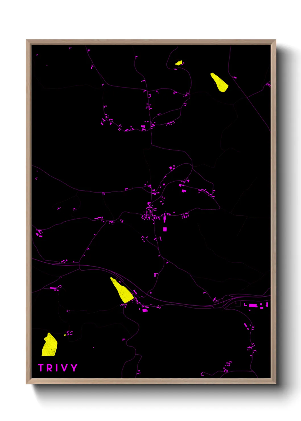 Une affiche de carte sur Trivy