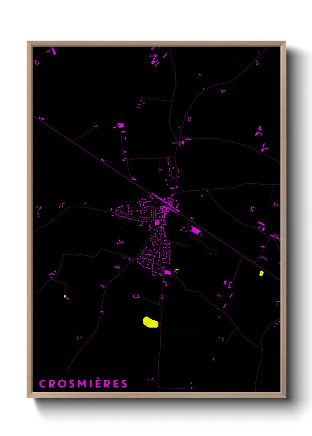 Un poster carteCrosmières