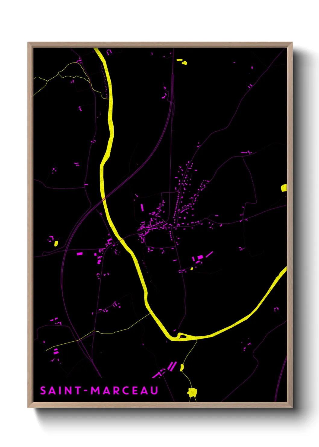 Un poster carteSaint-Marceau