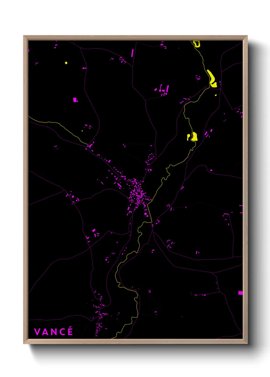 Un poster carteVancé