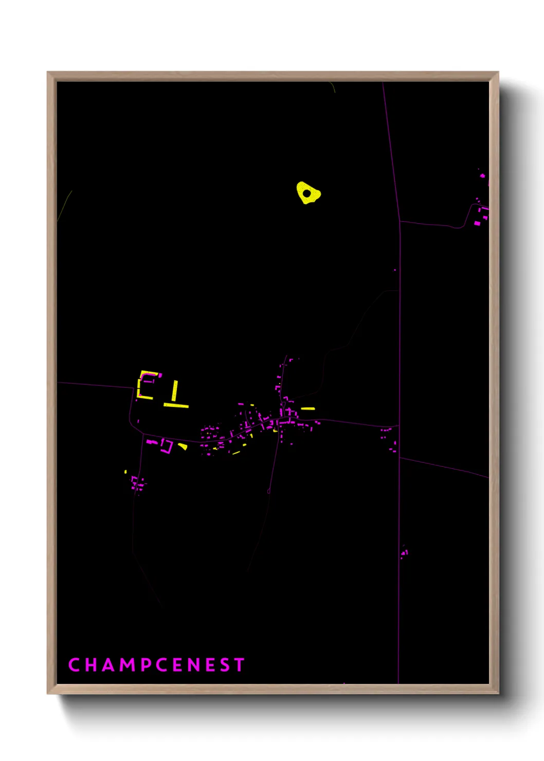 Un poster carteChampcenest