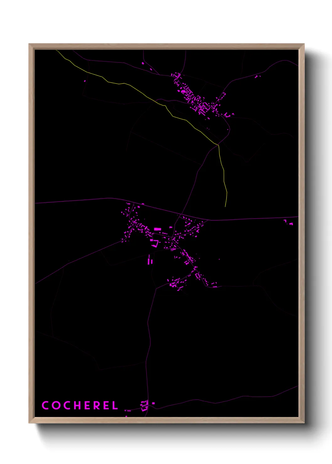 Un poster carteCocherel