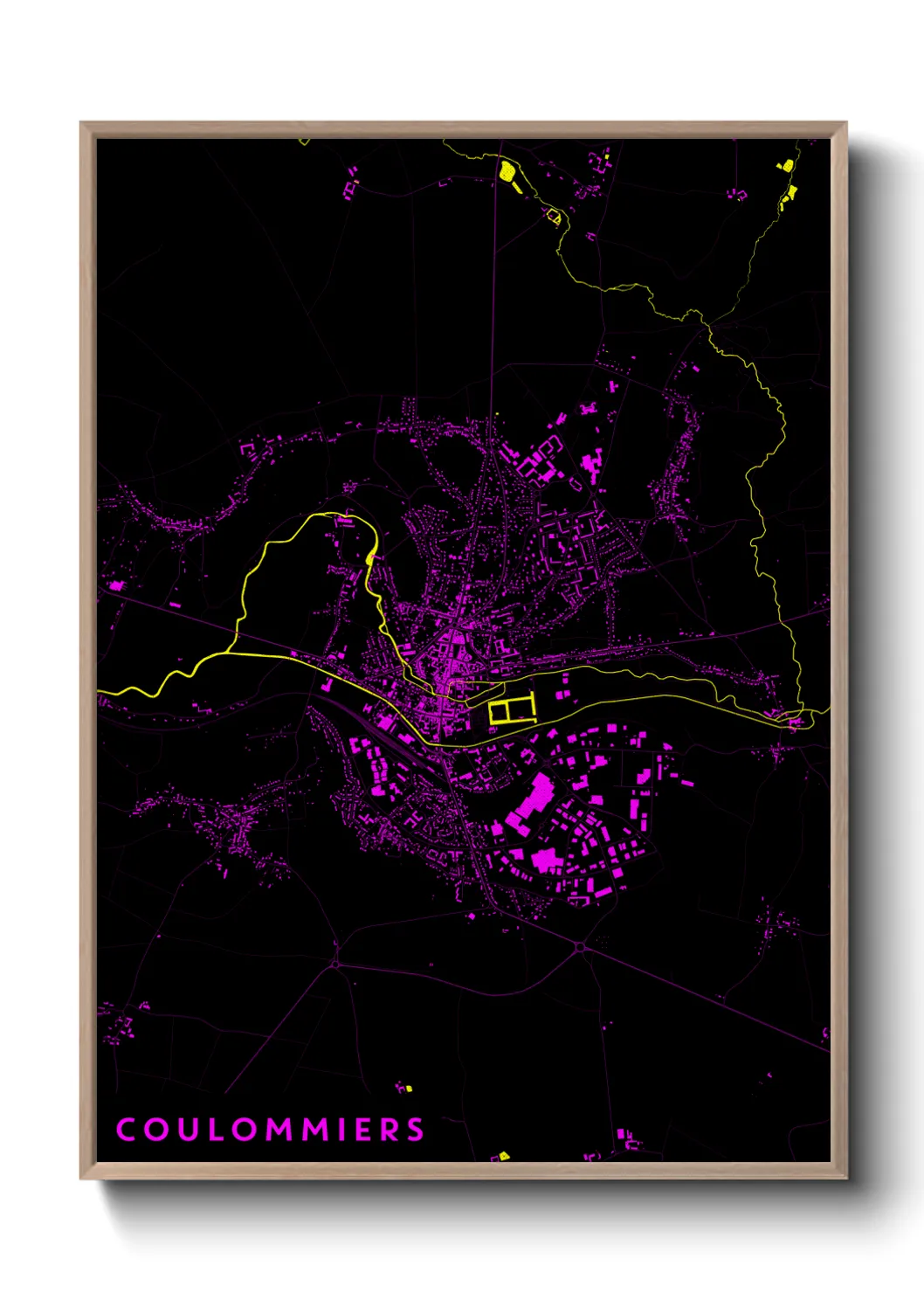 Un poster carteCoulommiers