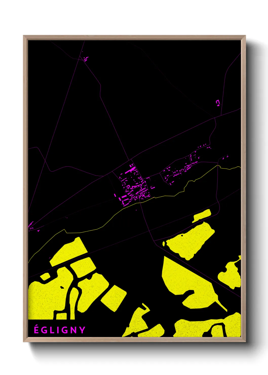 Un poster carteÉgligny