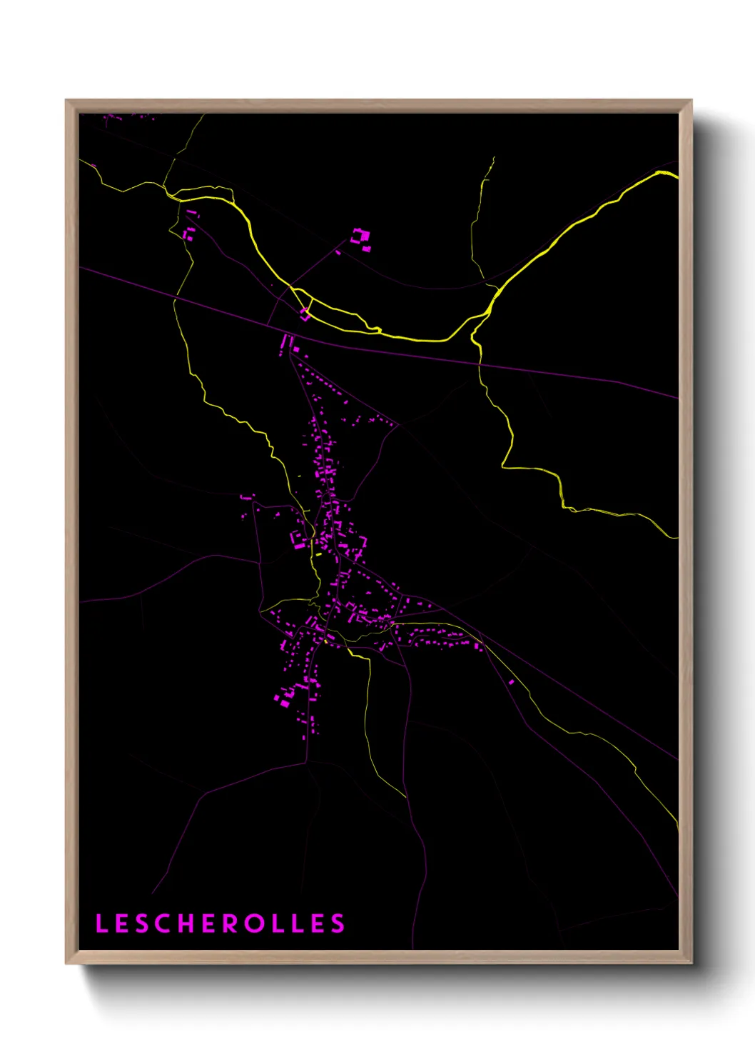 Un poster carteLescherolles