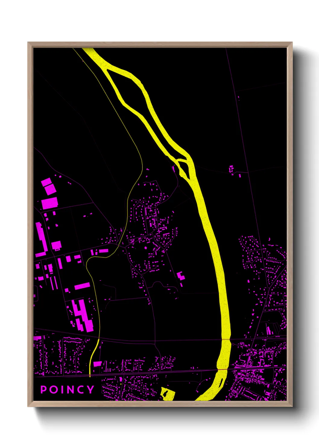 Un poster cartePoincy