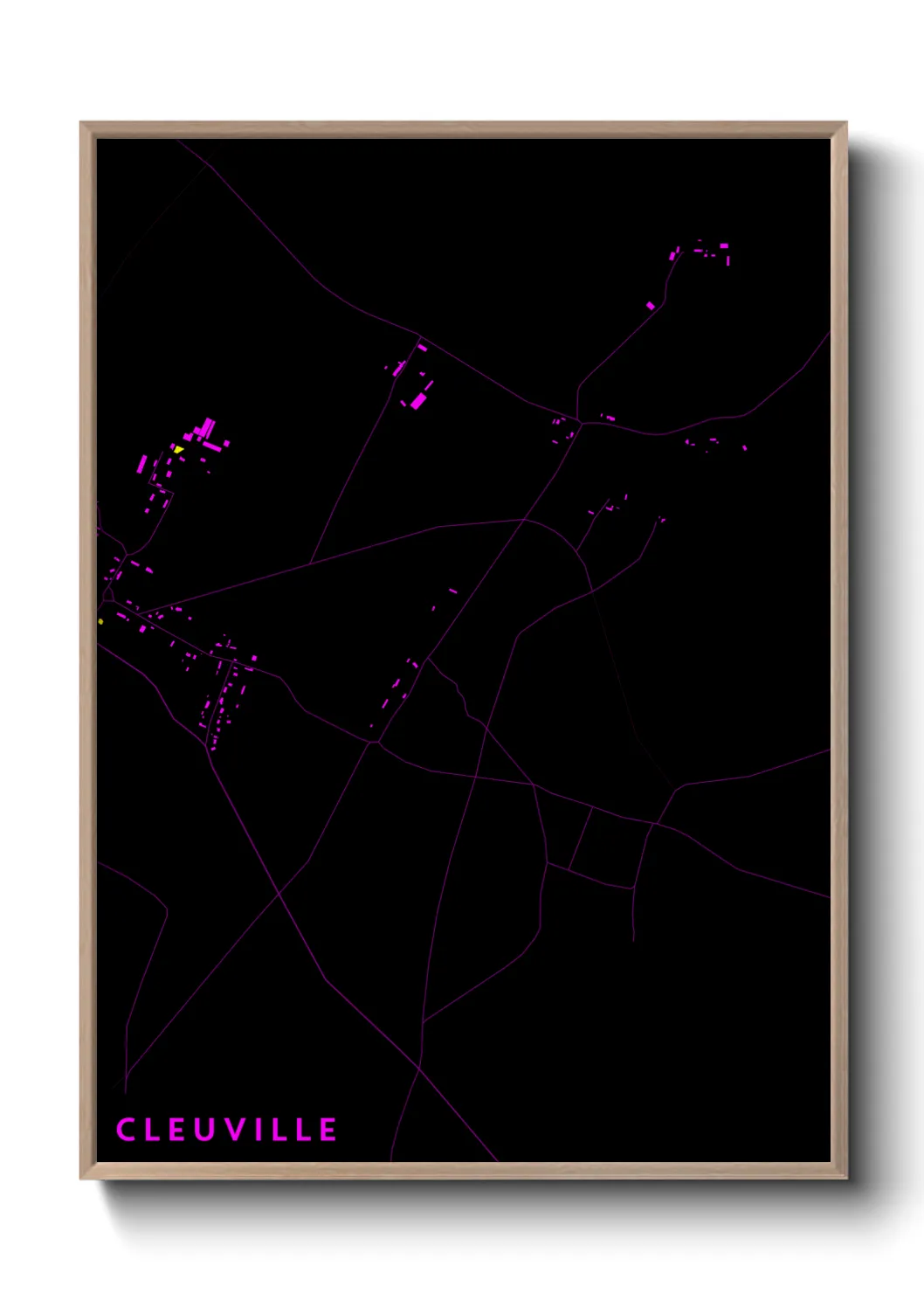 Un poster carteCleuville