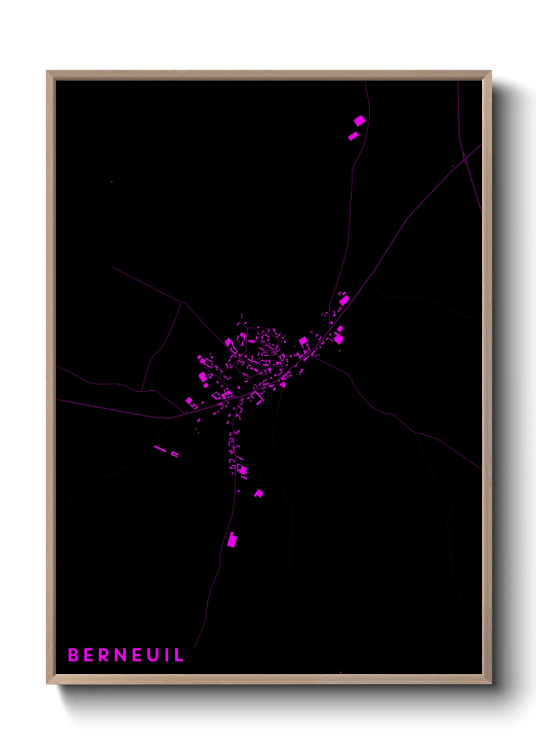 Un poster carteBerneuil