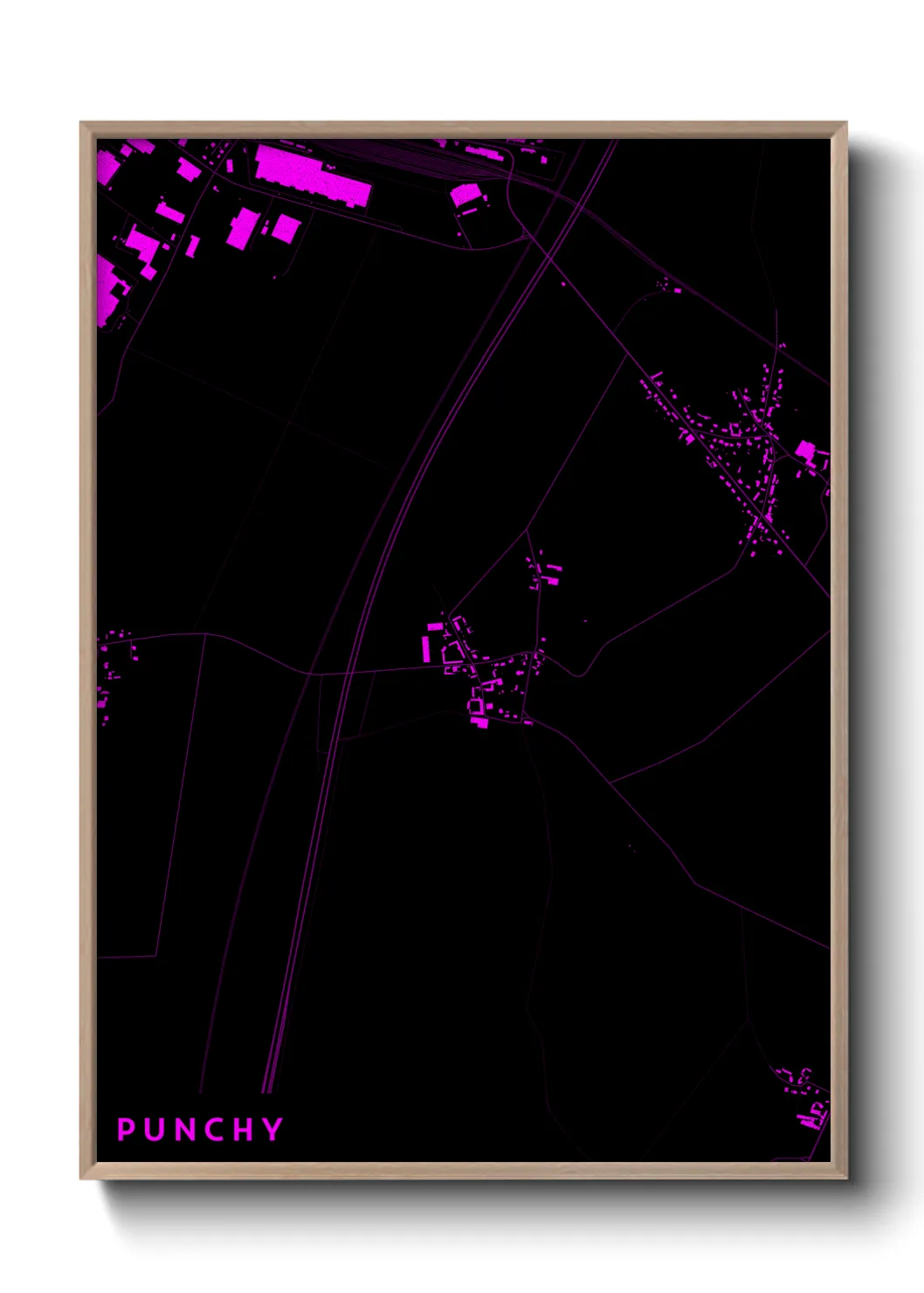 Une affiche de carte sur Punchy